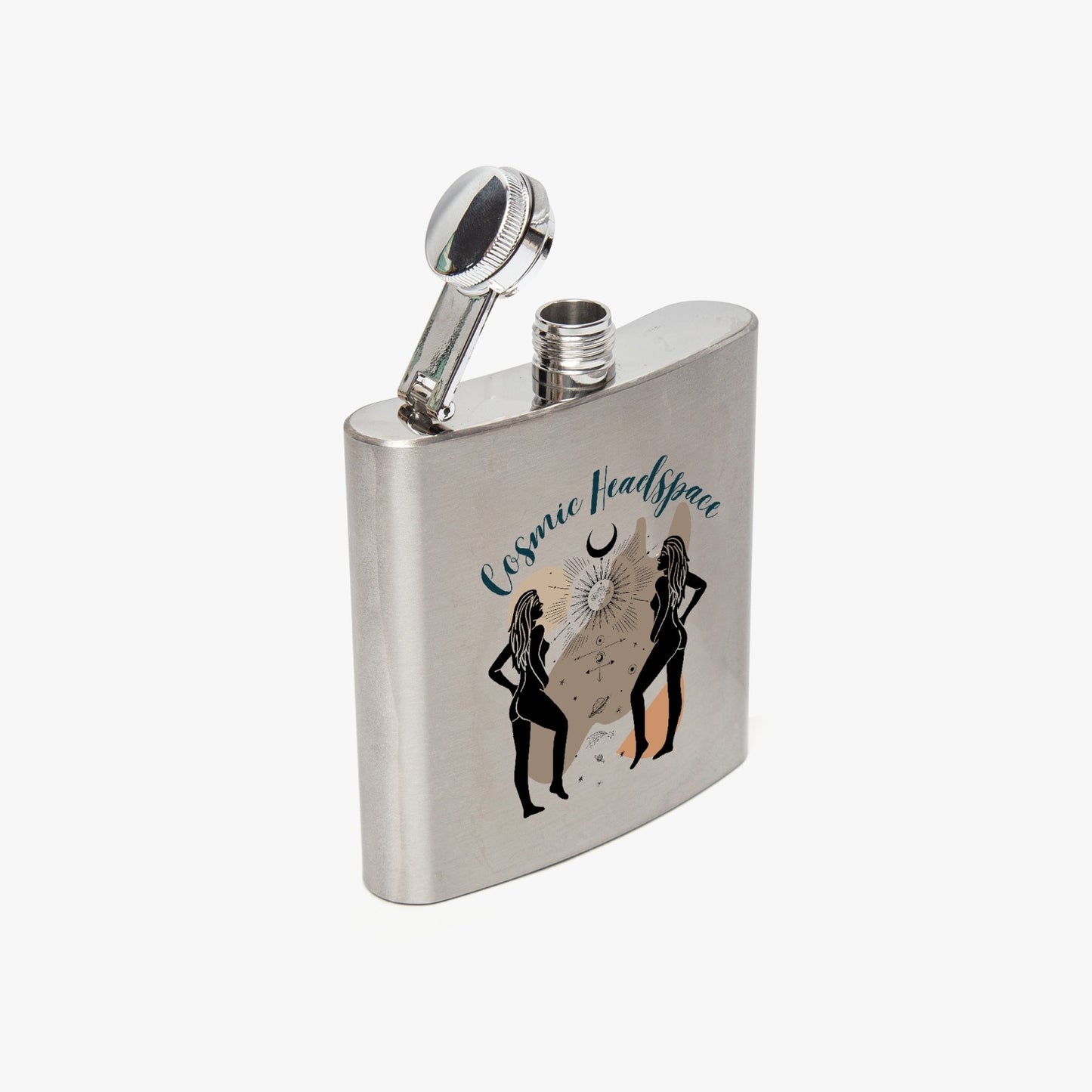 433. 6oz Stainless Steel Hip Flask