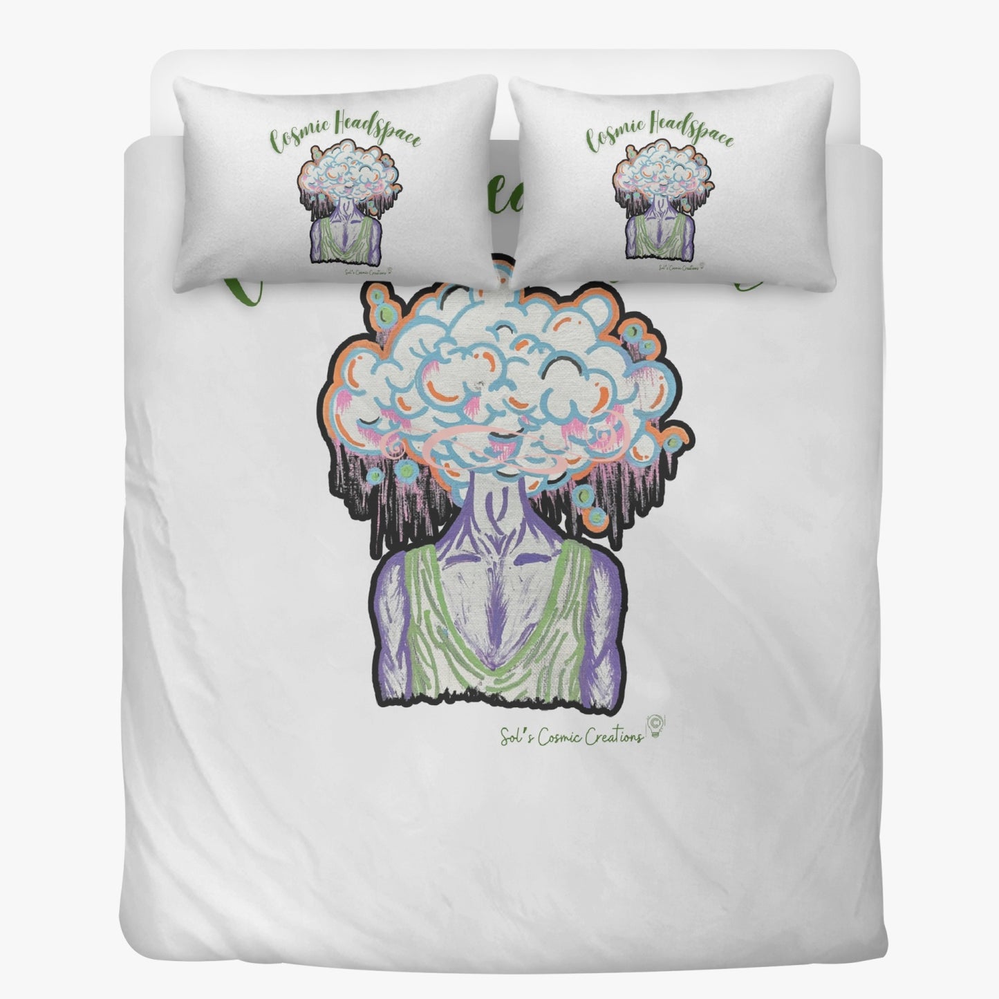 291. 3in1 Polyester Bedding Set