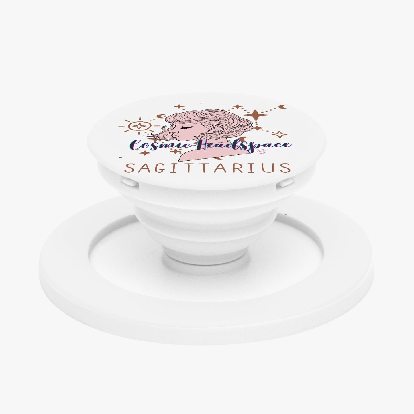981. Magnetic Collapsible Grip And Stand