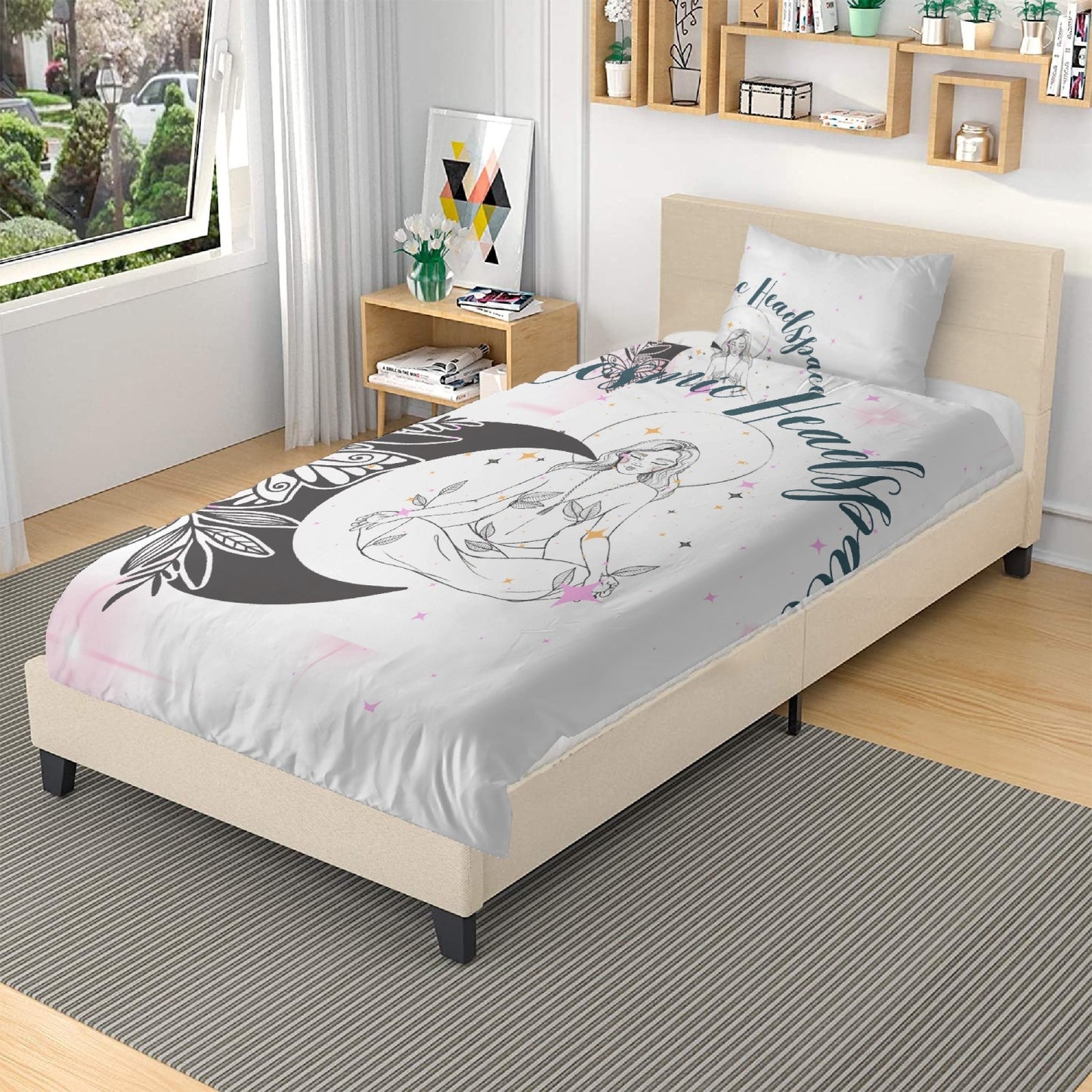291. 3in1 Polyester Bedding Set