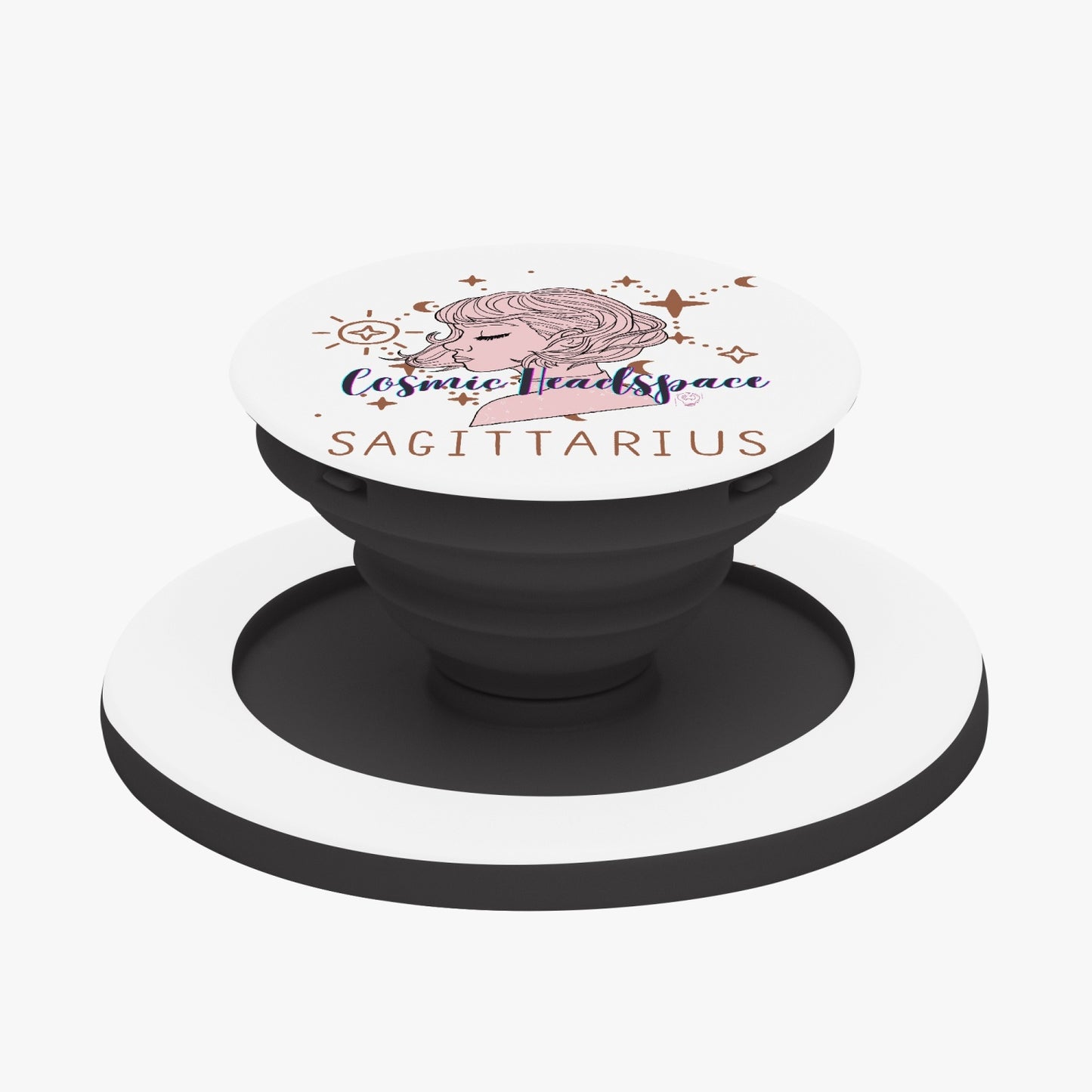 981. Magnetic Collapsible Grip And Stand