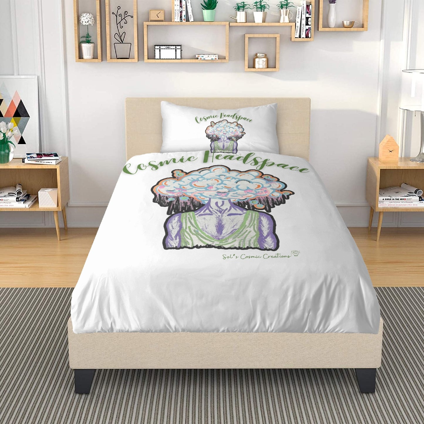 291. 3in1 Polyester Bedding Set