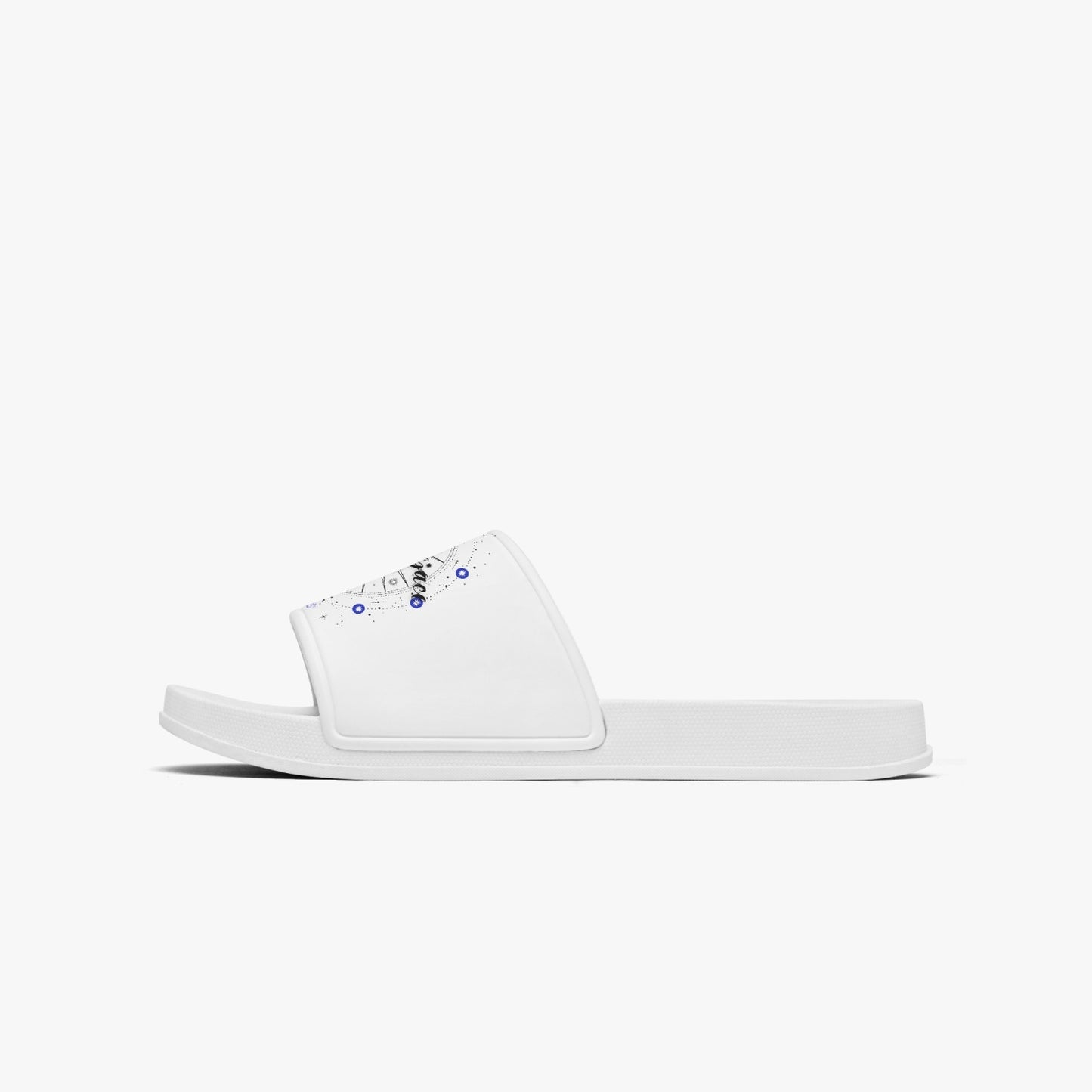 649. Home Slippers - White
