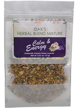 RHCALE - 15gms Calm & Energy smoking herb blends