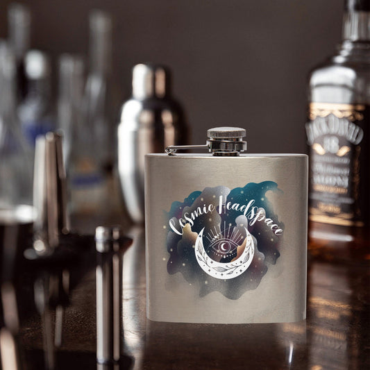 433. 6oz Stainless Steel Hip Flask