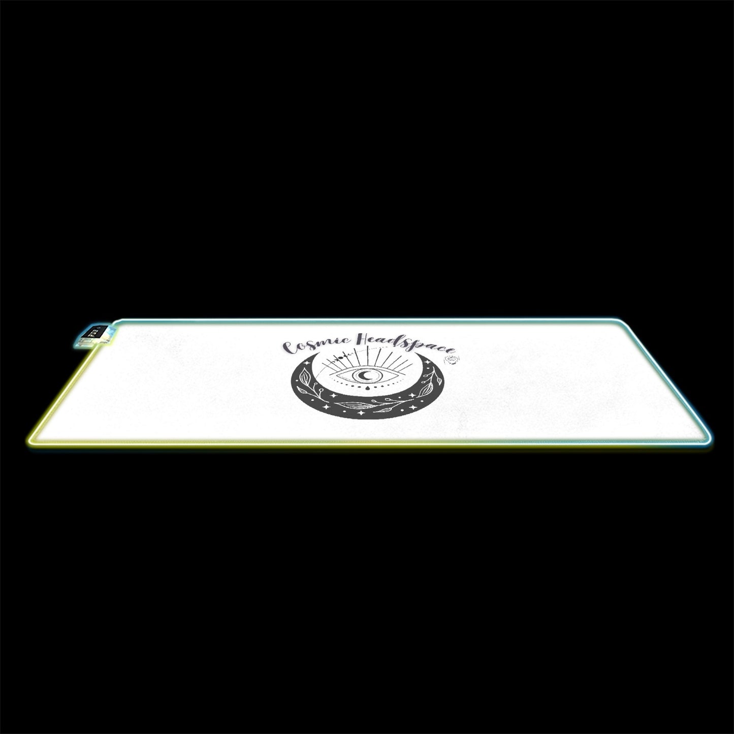 845. Transparent Type  LED Gaming Mouse Pad