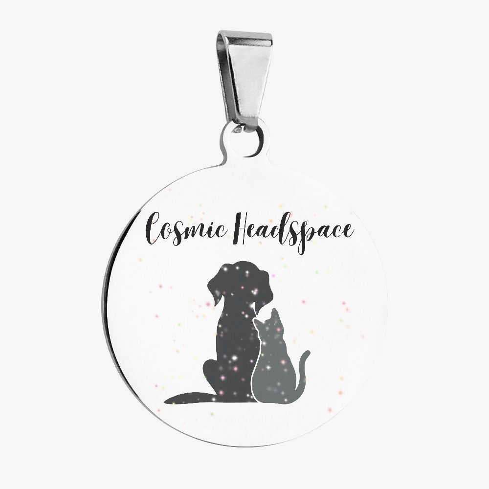 817. Round Pet Tag - Different Design