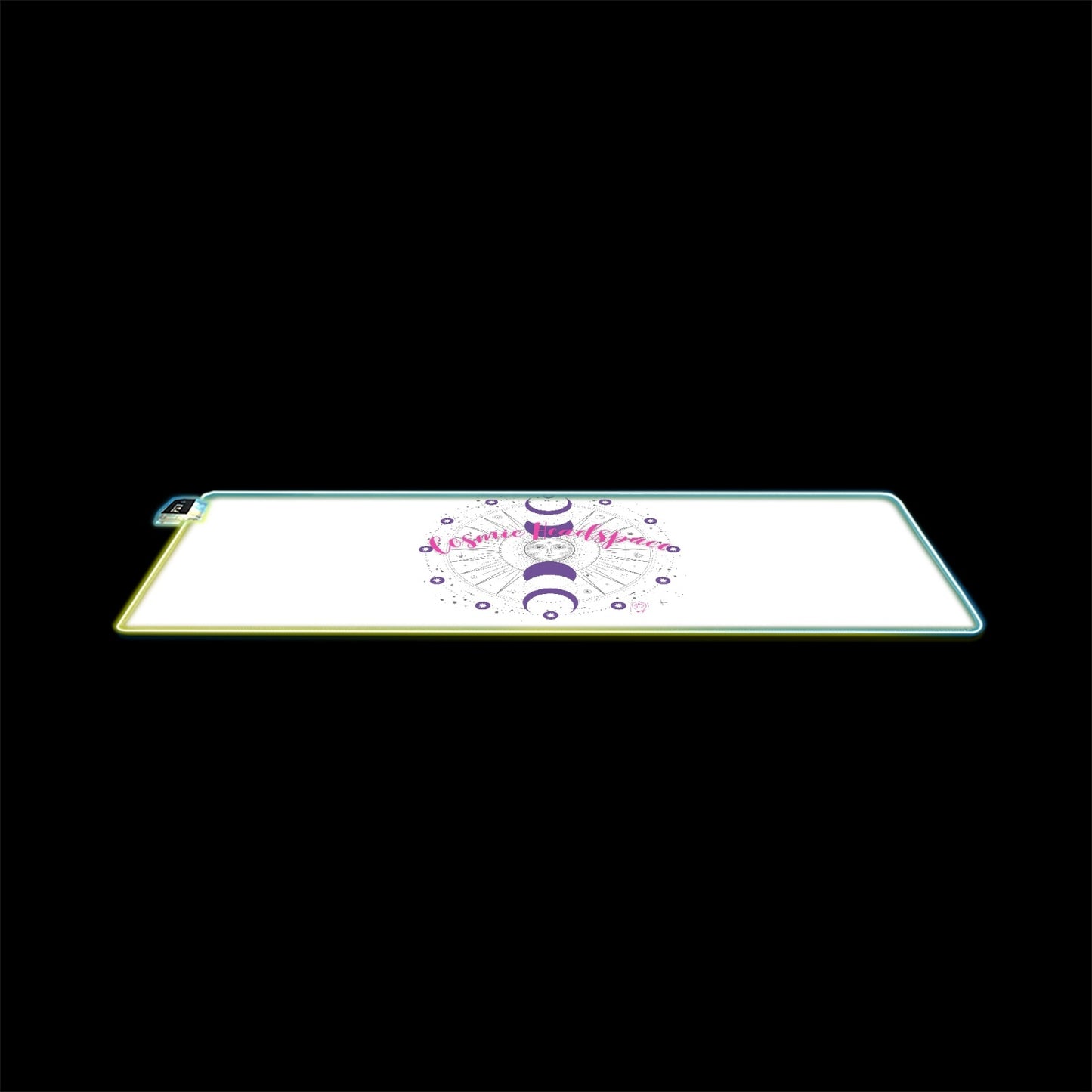 845. Transparent Type  LED Gaming Mouse Pad