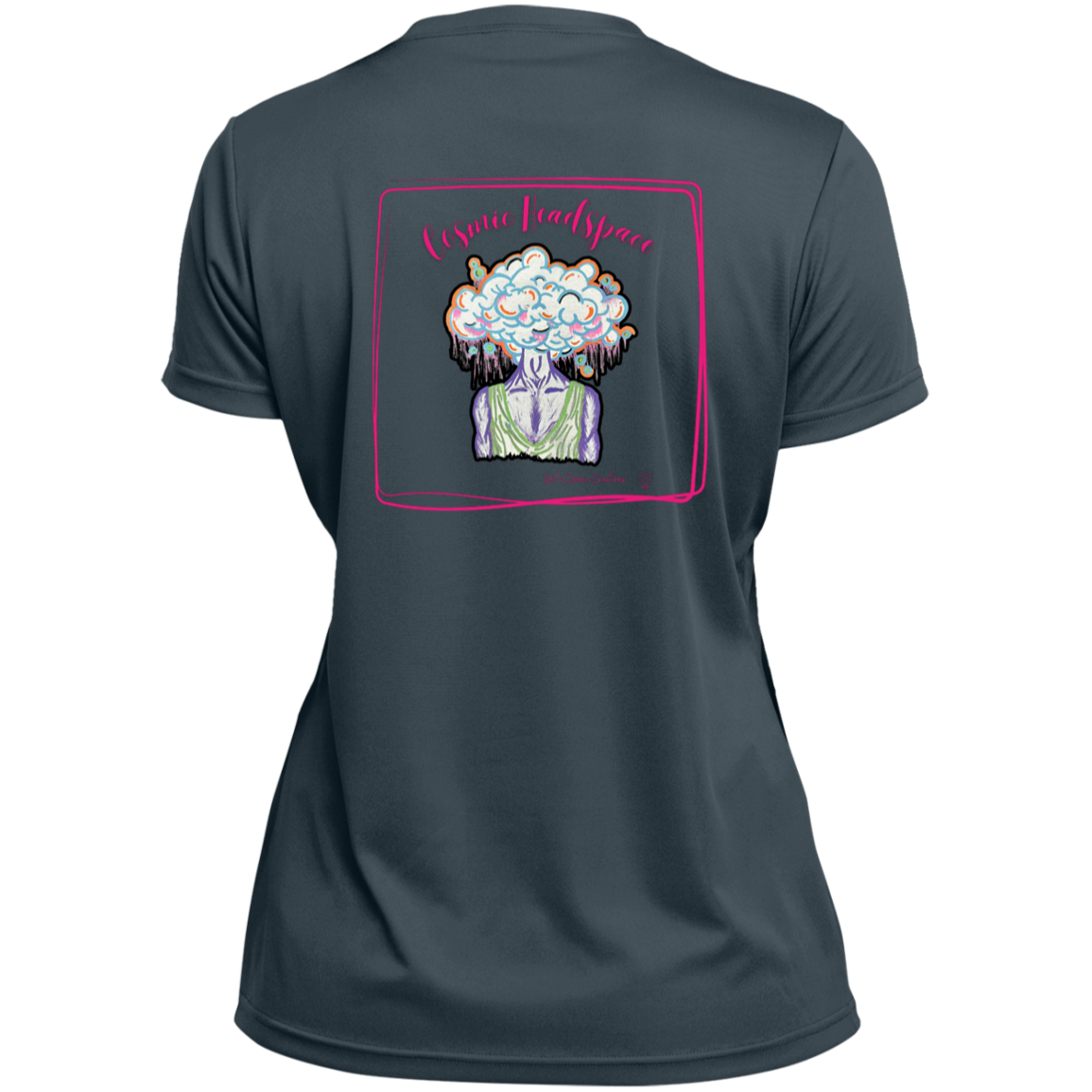 Ladies’ Moisture-Wicking V-Neck Tee