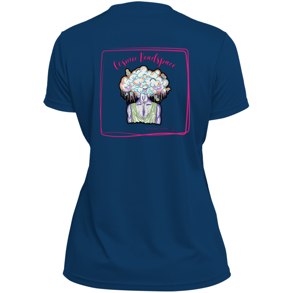 Ladies’ Moisture-Wicking V-Neck Tee