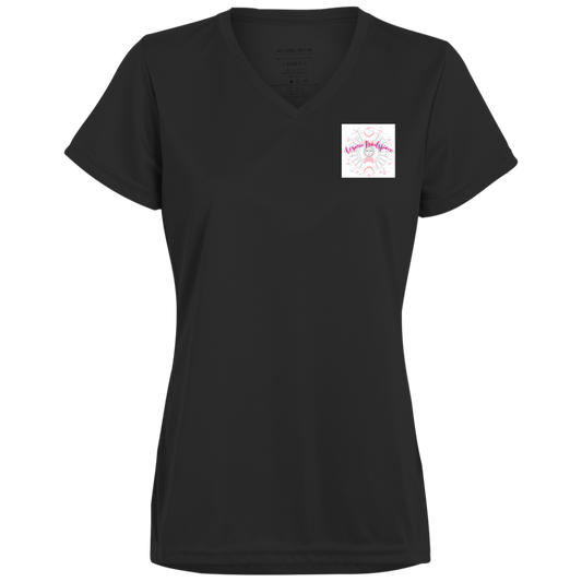 Ladies’ Moisture-Wicking V-Neck Tee