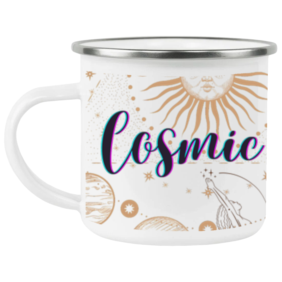 21271 Enamel Camping Mug