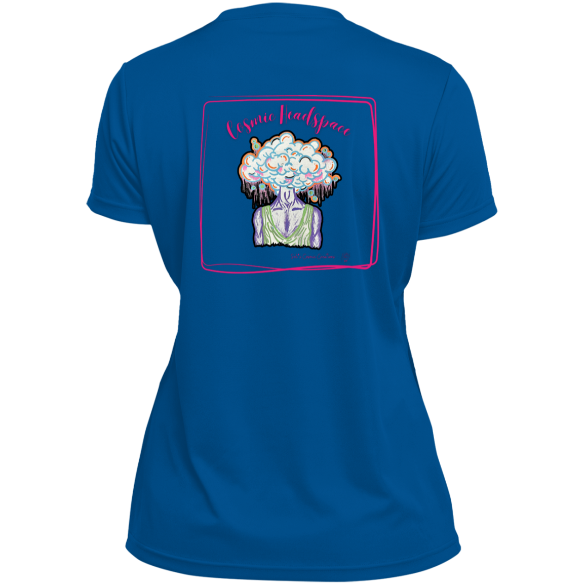 Ladies’ Moisture-Wicking V-Neck Tee