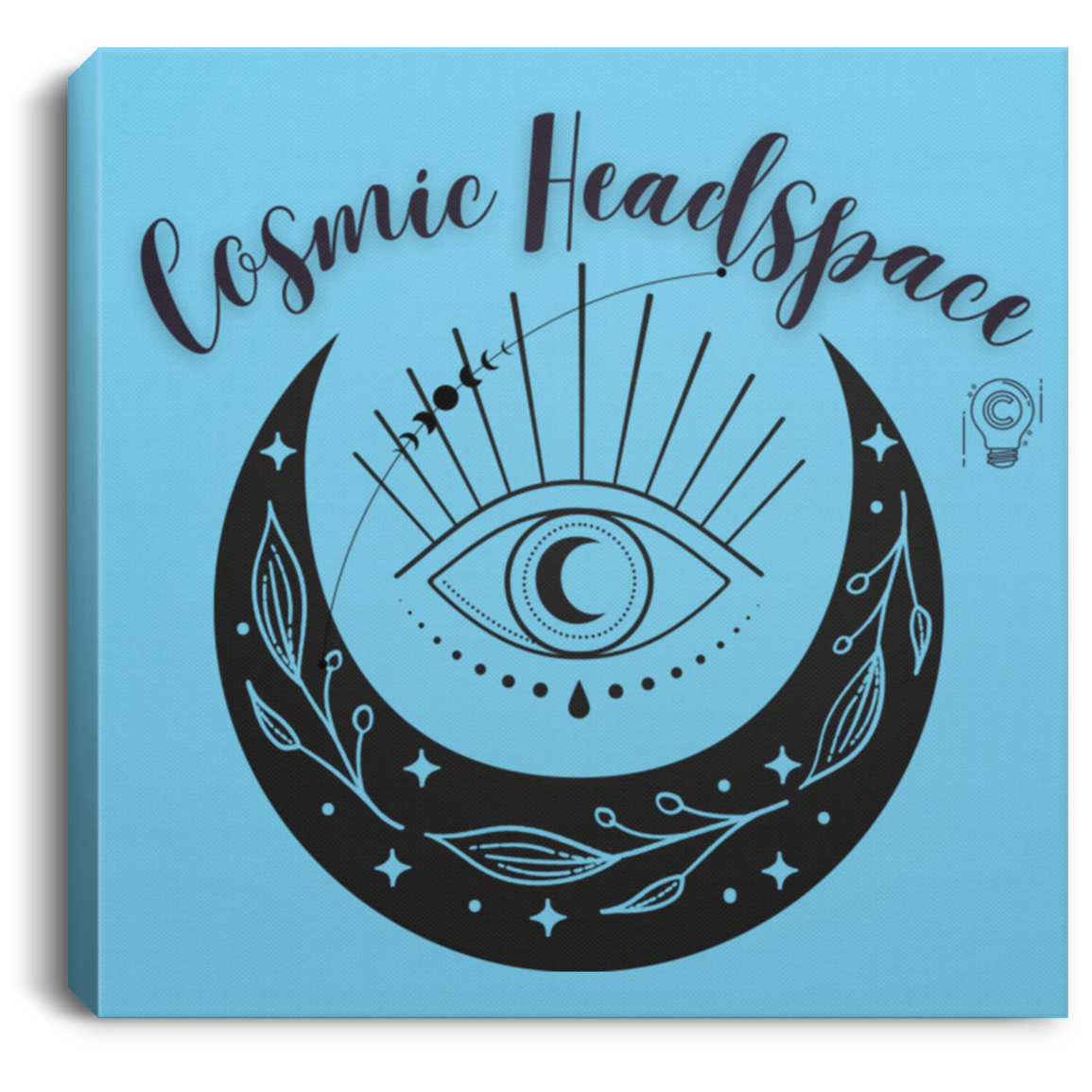 Cosmic Eye Square Canvas