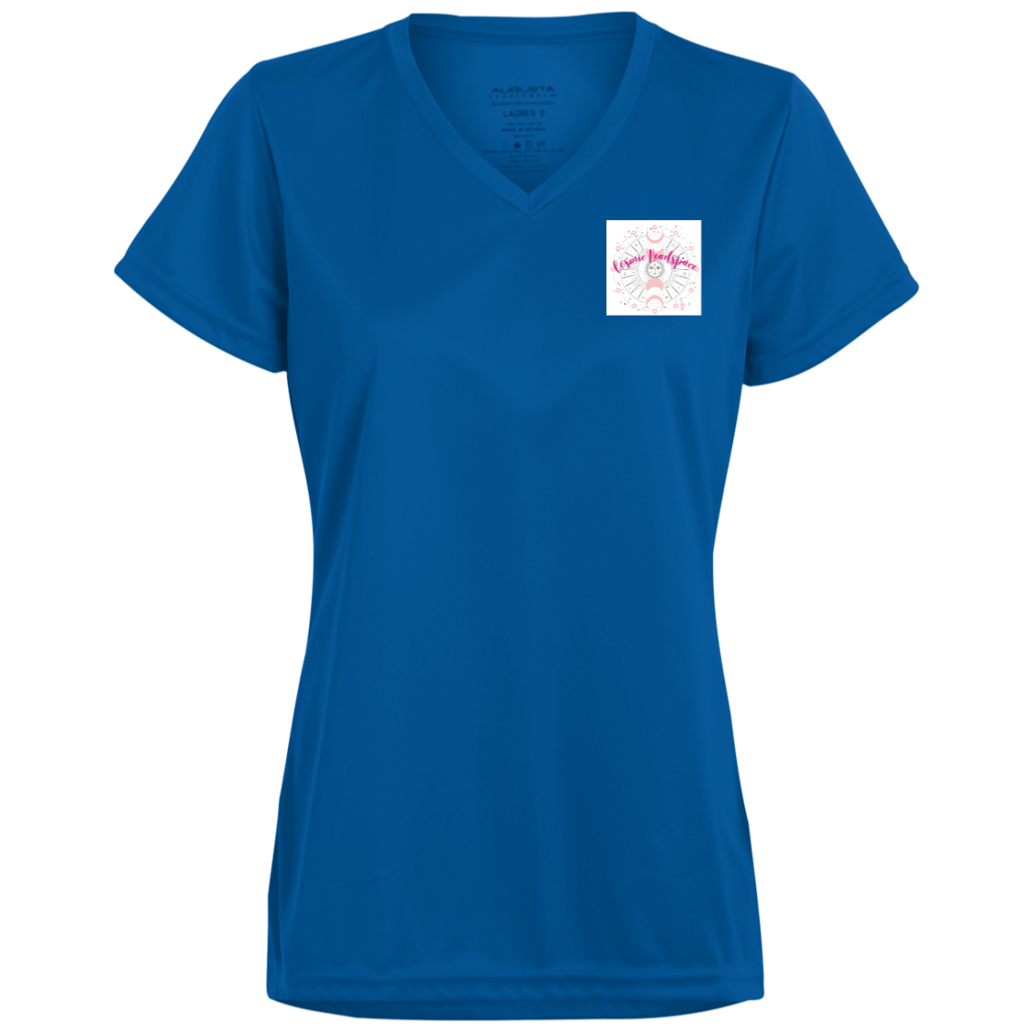 Ladies’ Moisture-Wicking V-Neck Tee