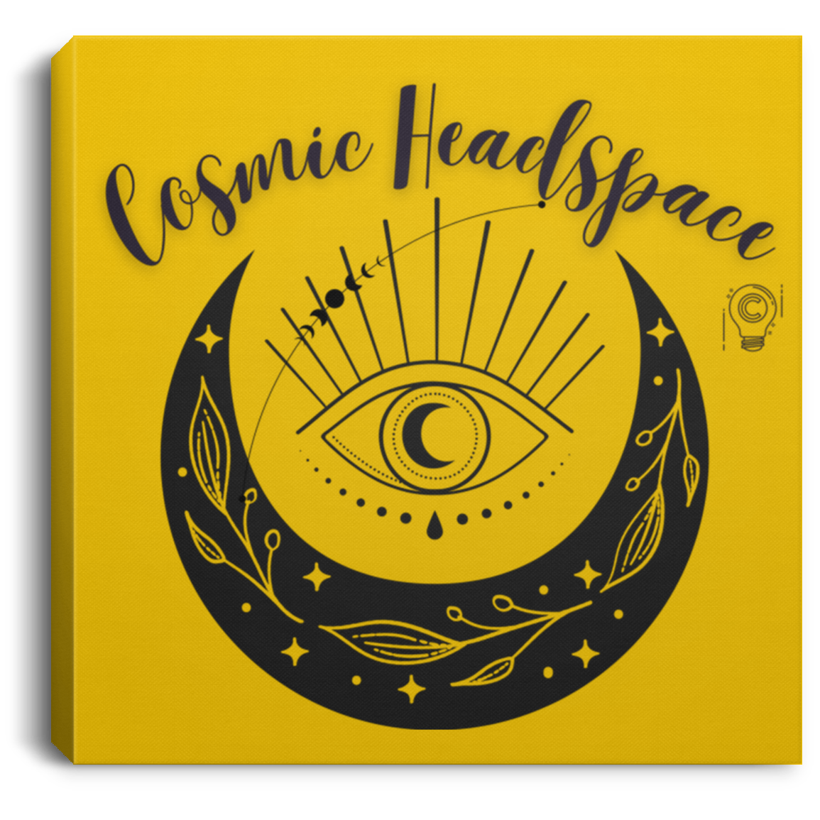 Cosmic Eye Square Canvas