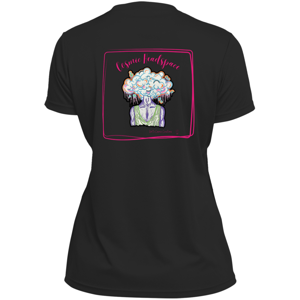 Ladies’ Moisture-Wicking V-Neck Tee