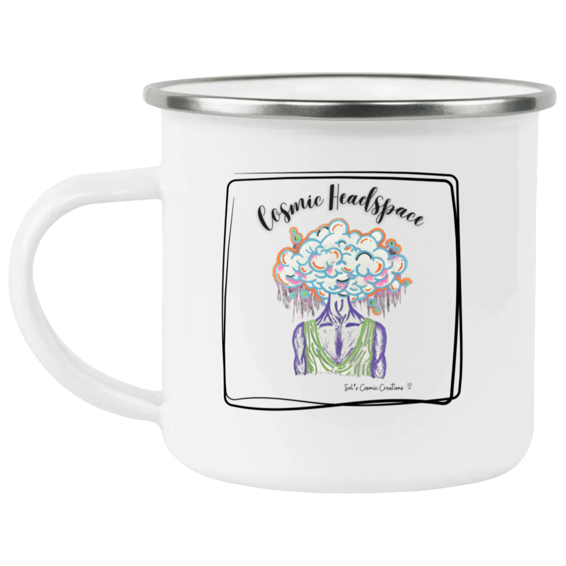 21271 Enamel Camping Mug