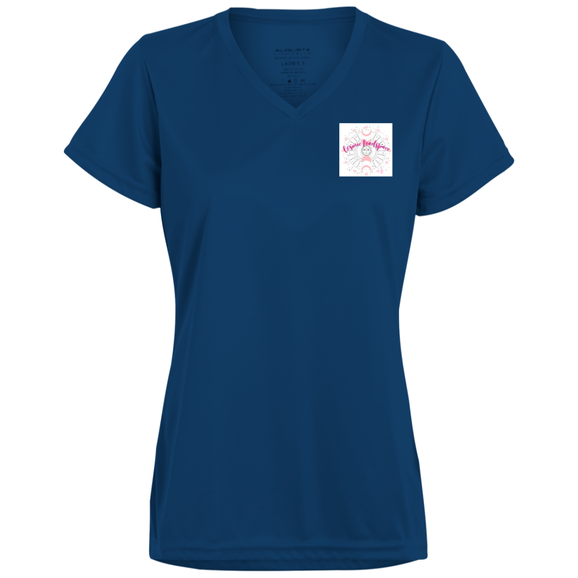 Ladies’ Moisture-Wicking V-Neck Tee