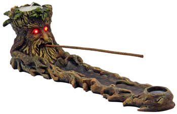 IB121 - Greenman ash catcher with LED Eyes