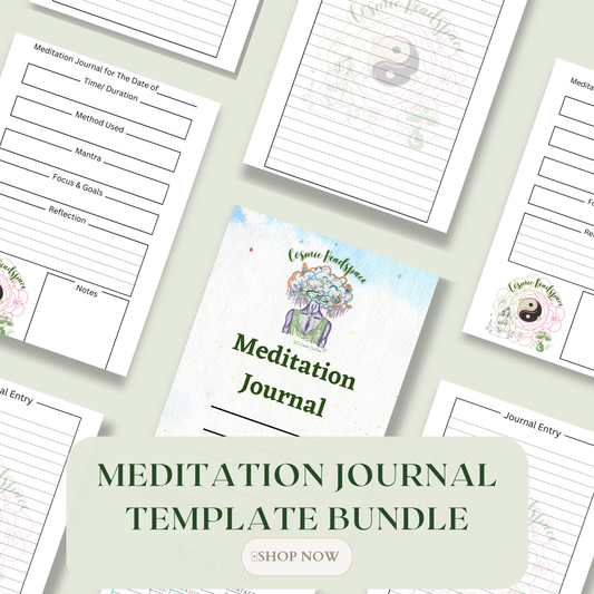 MEDITATION JOURNAL TEMPLATE Bundle