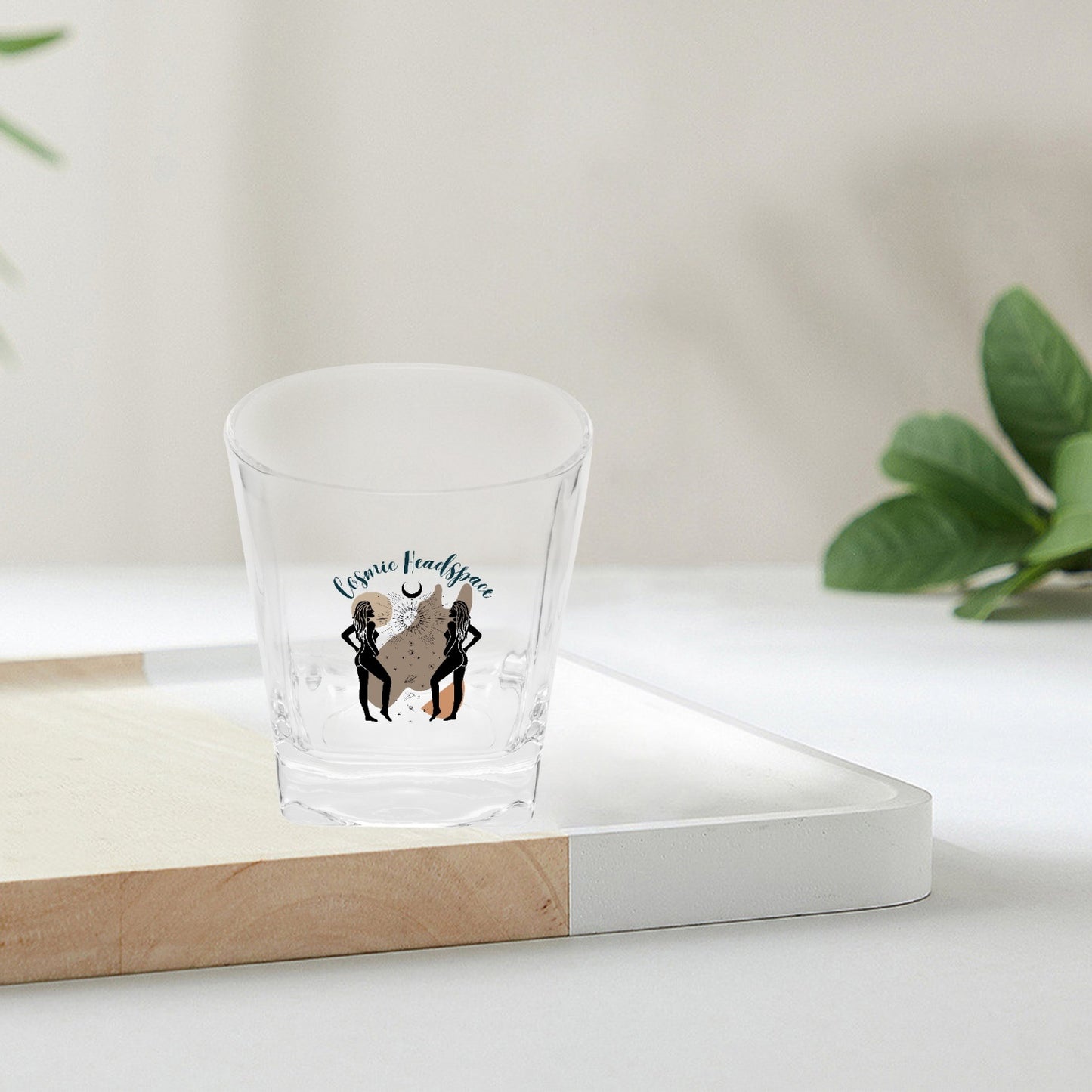 430. 10oz Square Whiskey Glasses