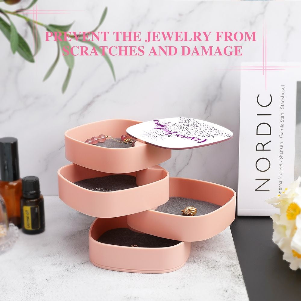 926. 4-Layer Rotating Jewellery Organiser