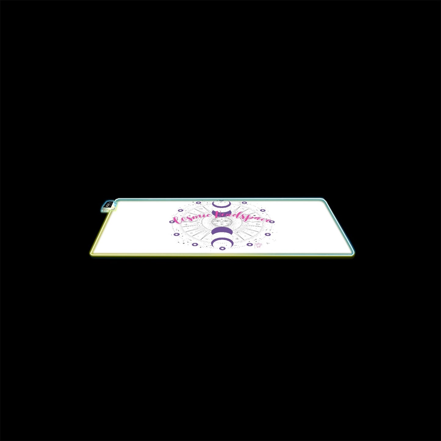 845. Transparent Type  LED Gaming Mouse Pad