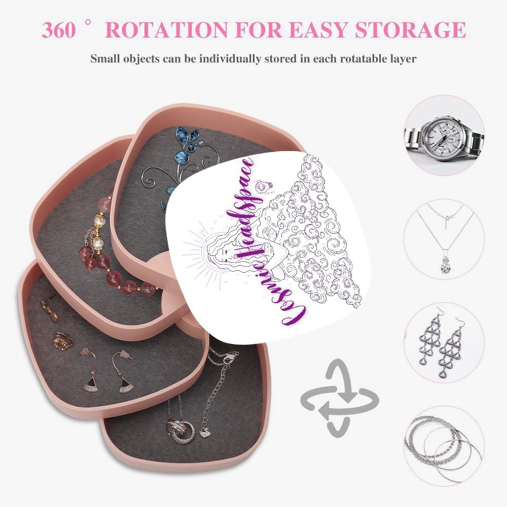 926. 4-Layer Rotating Jewellery Organiser