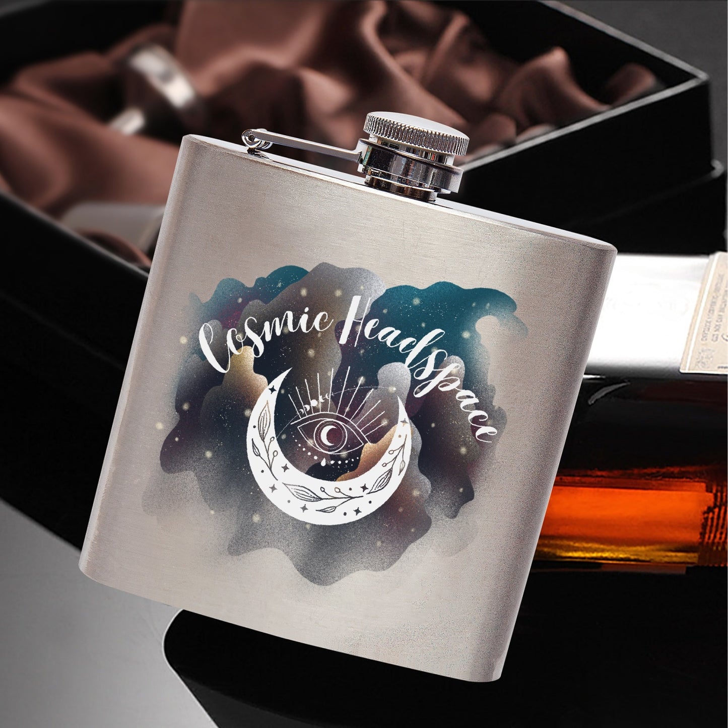 433. 6oz Stainless Steel Hip Flask