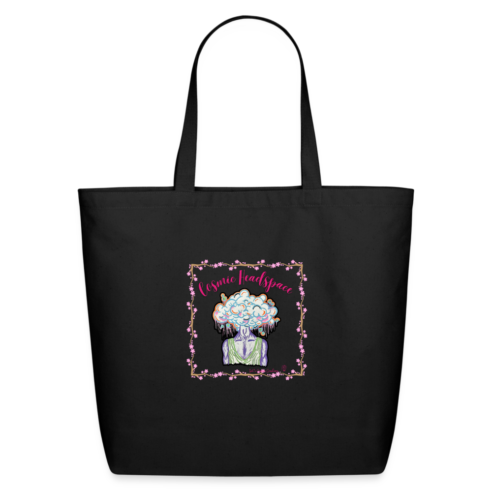 Eco-Friendly Cotton Tote - black